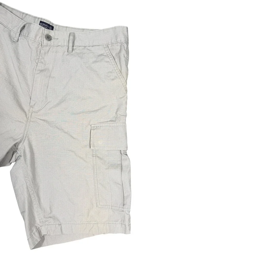 Levi's Cargo Shorts Mens 34 Gray Ripstop Utility Hiking Tactical Casual‎